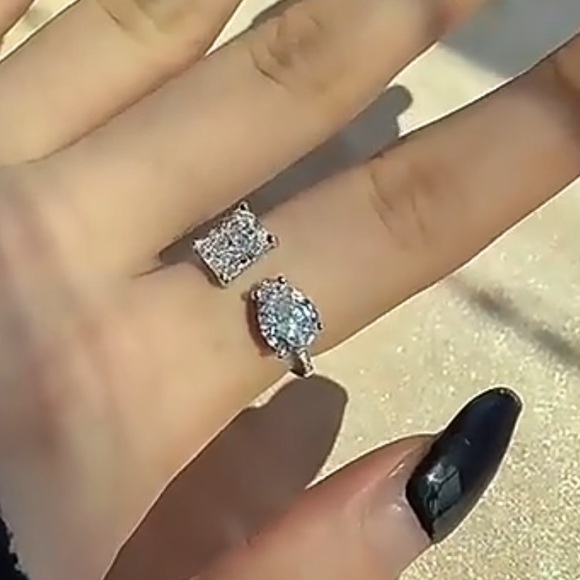 2ct Multi Stone Wrap Ring - Picture 9 of 11